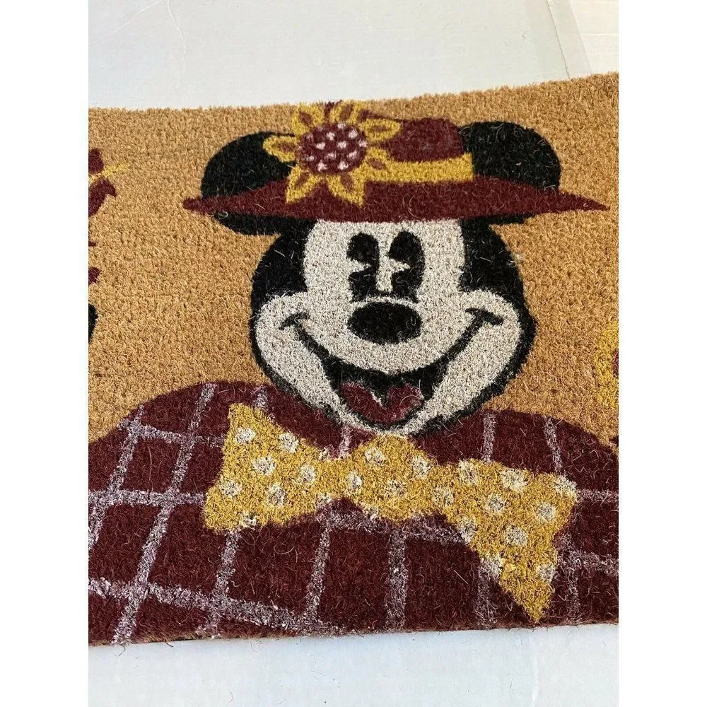 Disney's Mickey Mouse It’s Harvest Season Door Mat‎